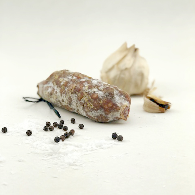 Salami Black Garlic nibble